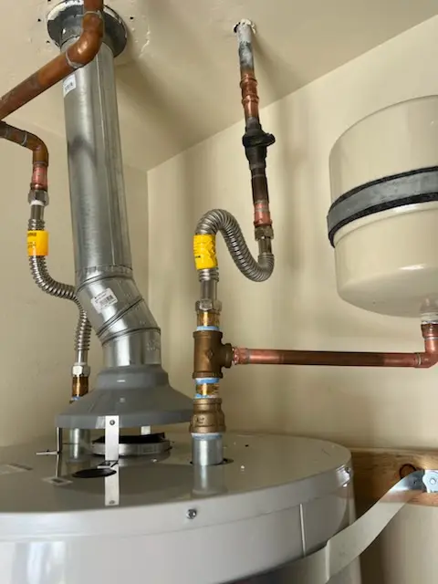 Water heater installation and plumbing repair in Millican